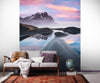 Komar Glowing Vestrahorn Vlies Fototapete 200x250cm 2-bahnen Sfeer | Yourdecoration.de
