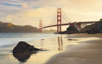 Komar Golden Gate Vlies Fototapete 400x250cm 4-bahnen | Yourdecoration.de