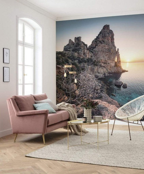 Komar Colors of Sardegna Vlies Fototapete 250x280cm 5-bahnen Sfeer | Yourdecoration.de