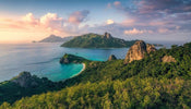 Komar Monkey Island Vlies Fototapete 350x200cm 7-bahnen | Yourdecoration.de