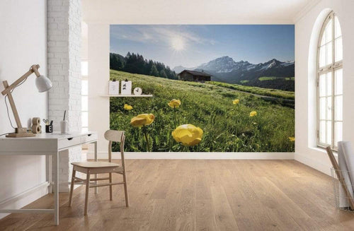Komar AlpenglÃ¼ck Vlies Fototapete 400x280cm 8-bahnen Sfeer | Yourdecoration.de