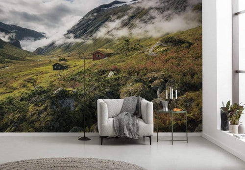 Komar Pure Norway Vlies Fototapete 450x280cm 9-bahnen Sfeer | Yourdecoration.de